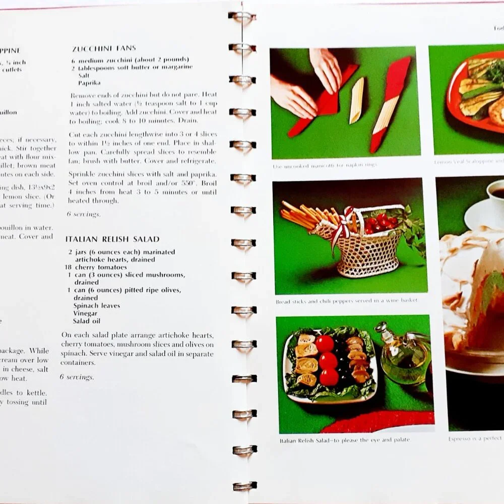 Vintage 70s Cookbook Betty Crocker's Dinner Parties